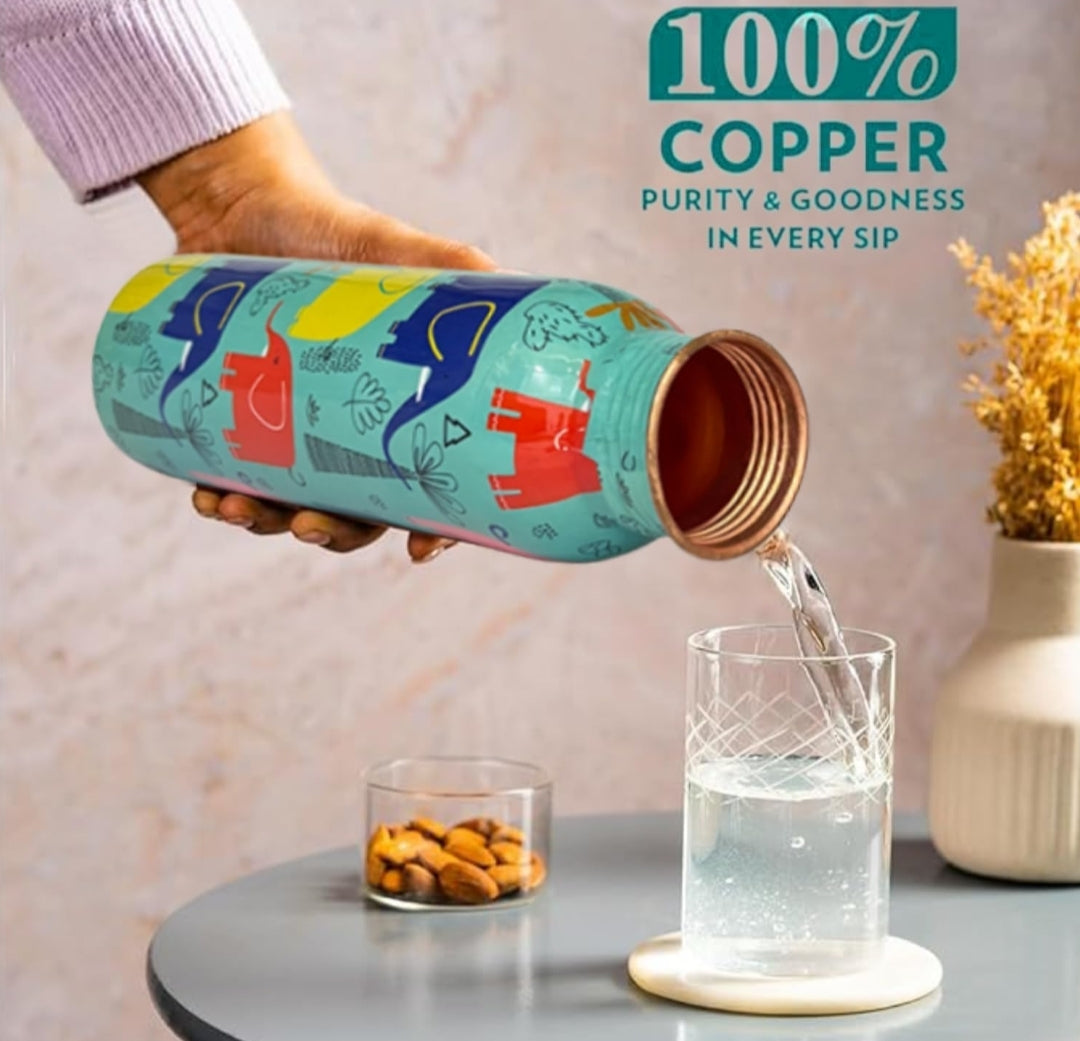 Printed Coper Bottle