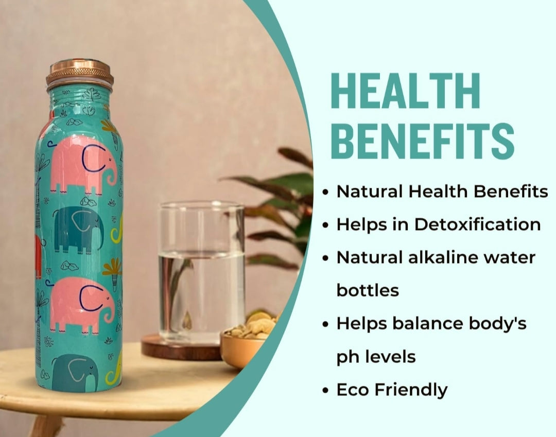 Printed Coper Bottle